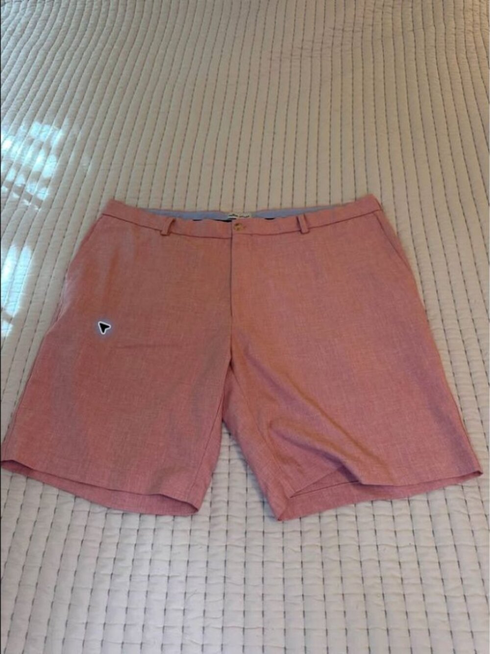 Peter Millar Pink Golf Shorts Men’s 40 9-Inch Inseam
